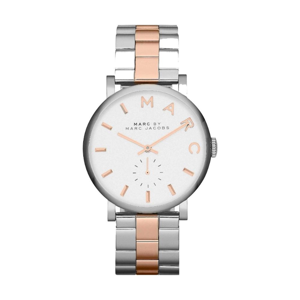 Marc Jacobs Gray Stainless Steel Dress Watch - Beyzy Store - Marc Jacobs