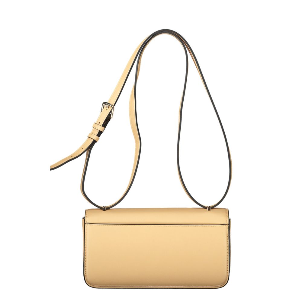 Mario Valentino Beige Polyethylene Handbag - Beyzy Store - Mario Valentino