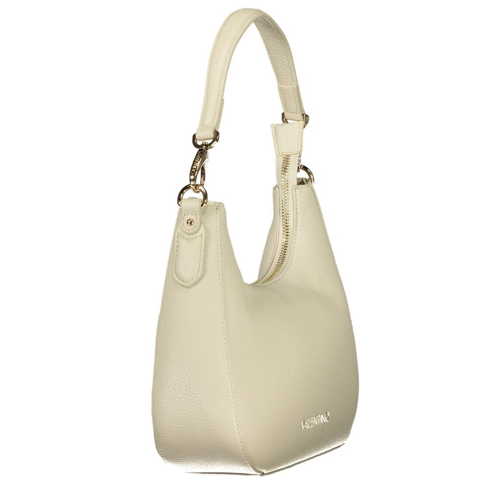 Mario Valentino Beige Polyethylene Handbag - Beyzy Store - Mario Valentino