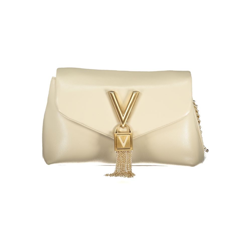 Mario Valentino Beige Polyethylene Handbag - Beyzy Store - Mario Valentino