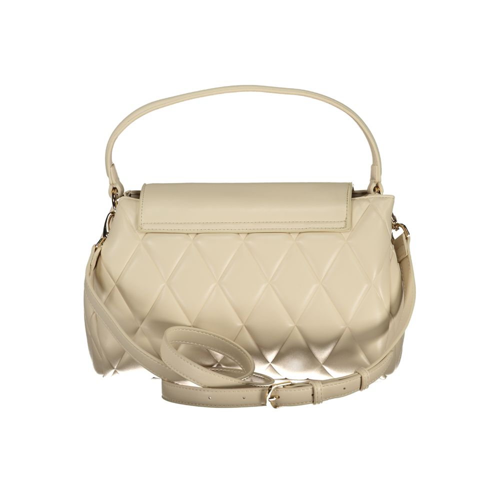 Mario Valentino Beige Polyethylene Handbag - Beyzy Store - Mario Valentino