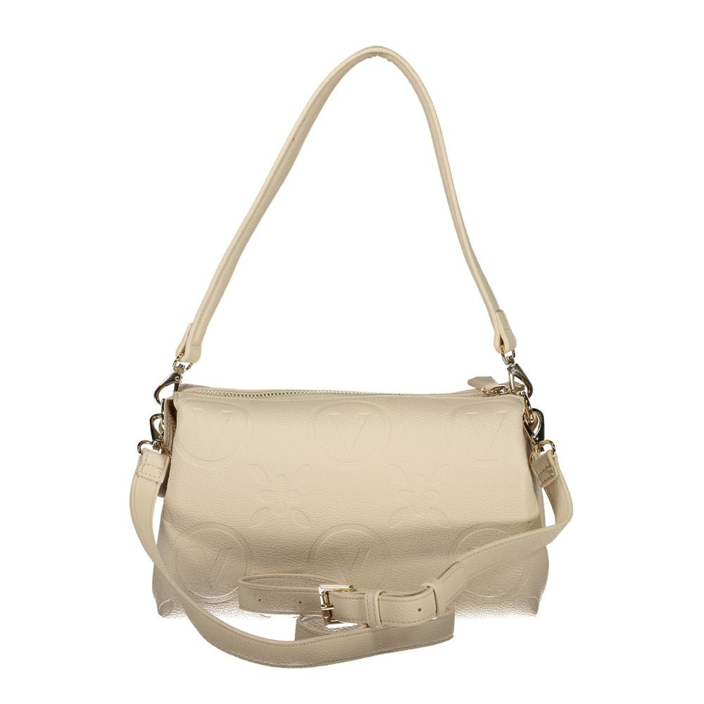 Mario Valentino Beige Polyethylene Handbag - Beyzy Store - Mario Valentino