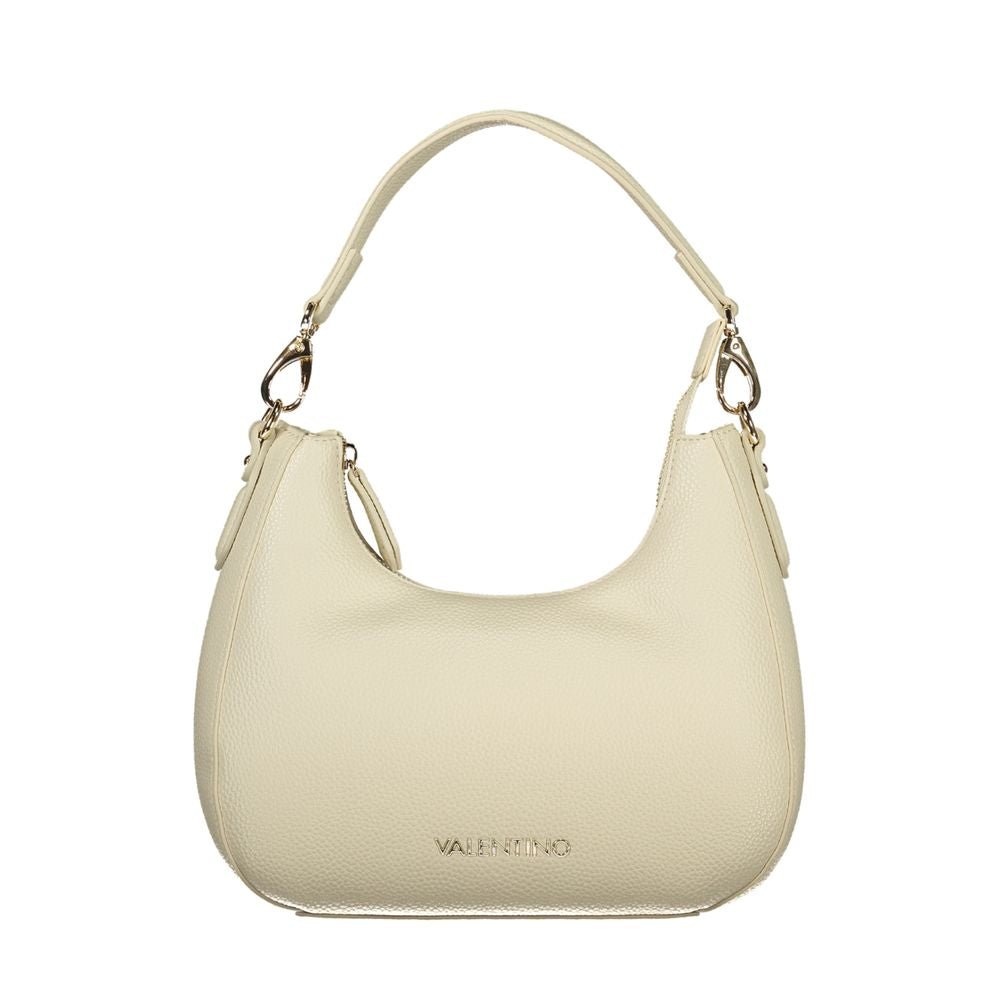 Mario Valentino Beige Polyethylene Handbag - Beyzy Store - Mario Valentino