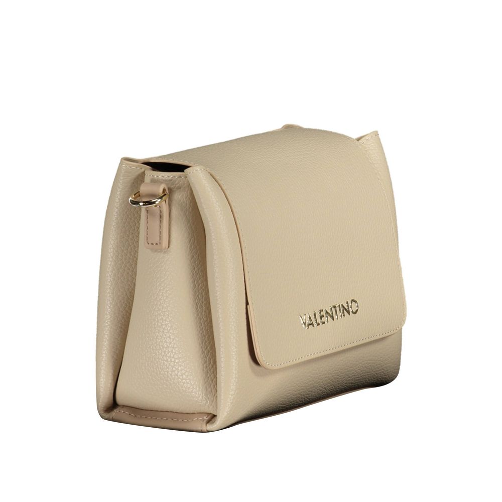 Mario Valentino Beige Polyethylene Handbag - Beyzy Store - Mario Valentino