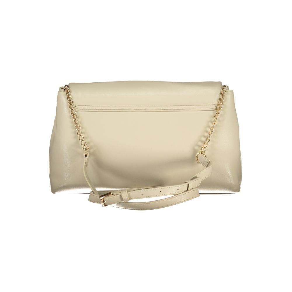Mario Valentino Beige Polyethylene Handbag - Beyzy Store - Mario Valentino
