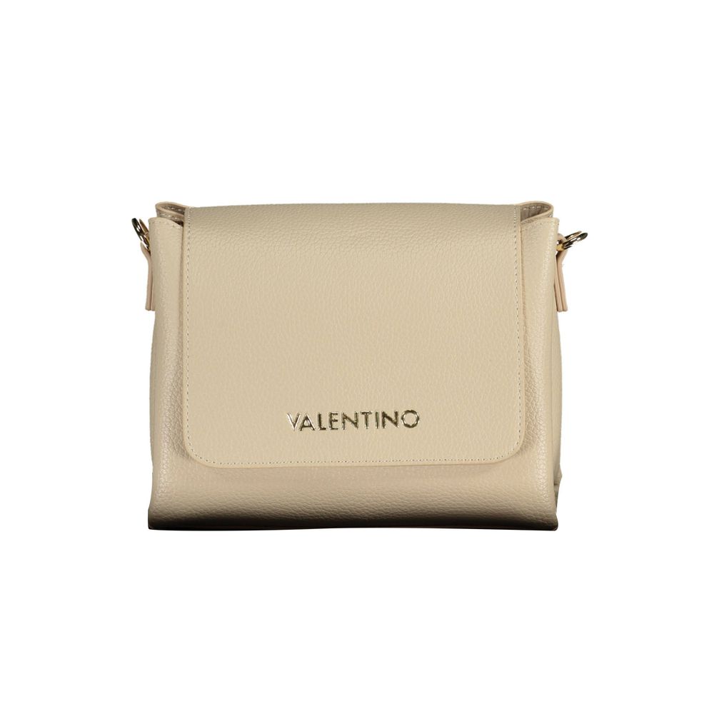 Mario Valentino Beige Polyethylene Handbag - Beyzy Store - Mario Valentino
