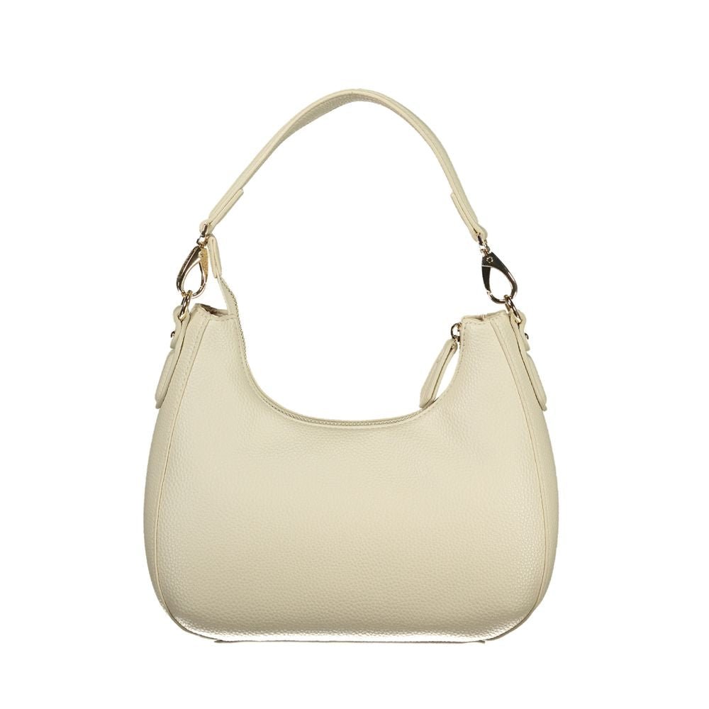 Mario Valentino Beige Polyethylene Handbag - Beyzy Store - Mario Valentino