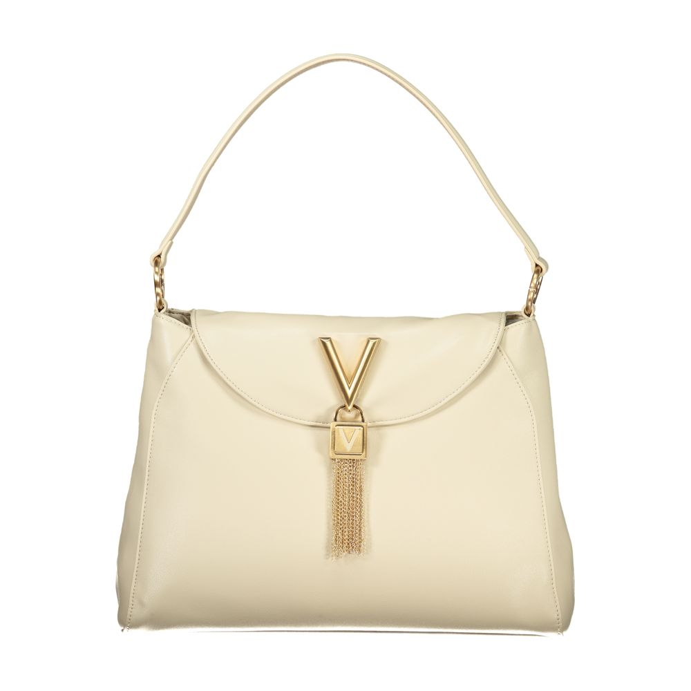 Mario Valentino Beige Polyethylene Handbag - Beyzy Store - Mario Valentino