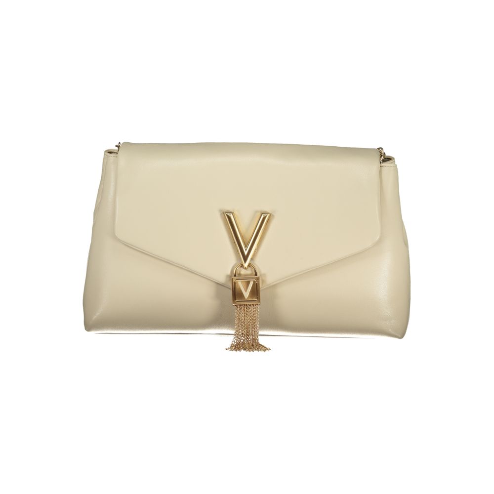 Mario Valentino Beige Polyethylene Handbag - Beyzy Store - Mario Valentino