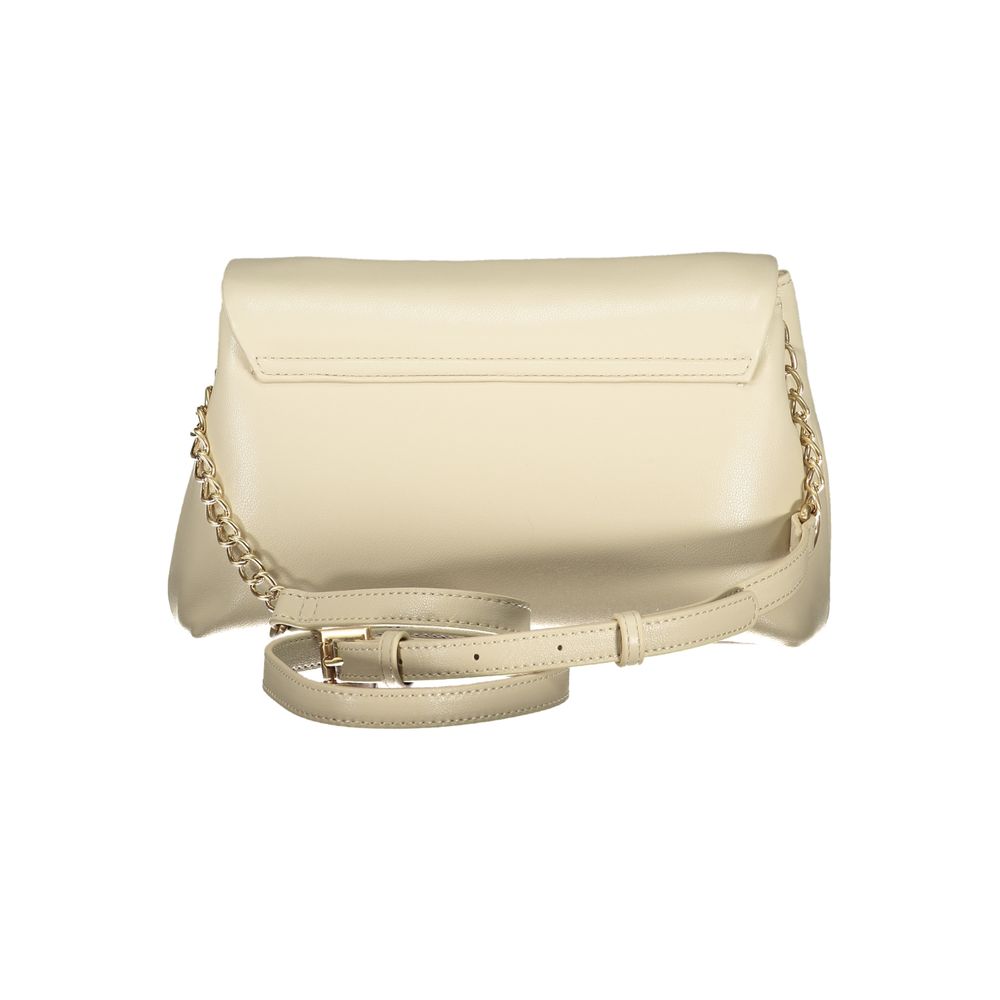 Mario Valentino Beige Polyethylene Handbag - Beyzy Store - Mario Valentino