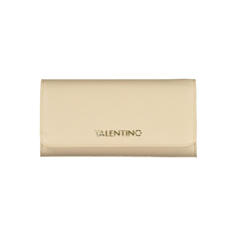 Mario Valentino Beige Polyethylene Wallet - Beyzy Store - Mario Valentino