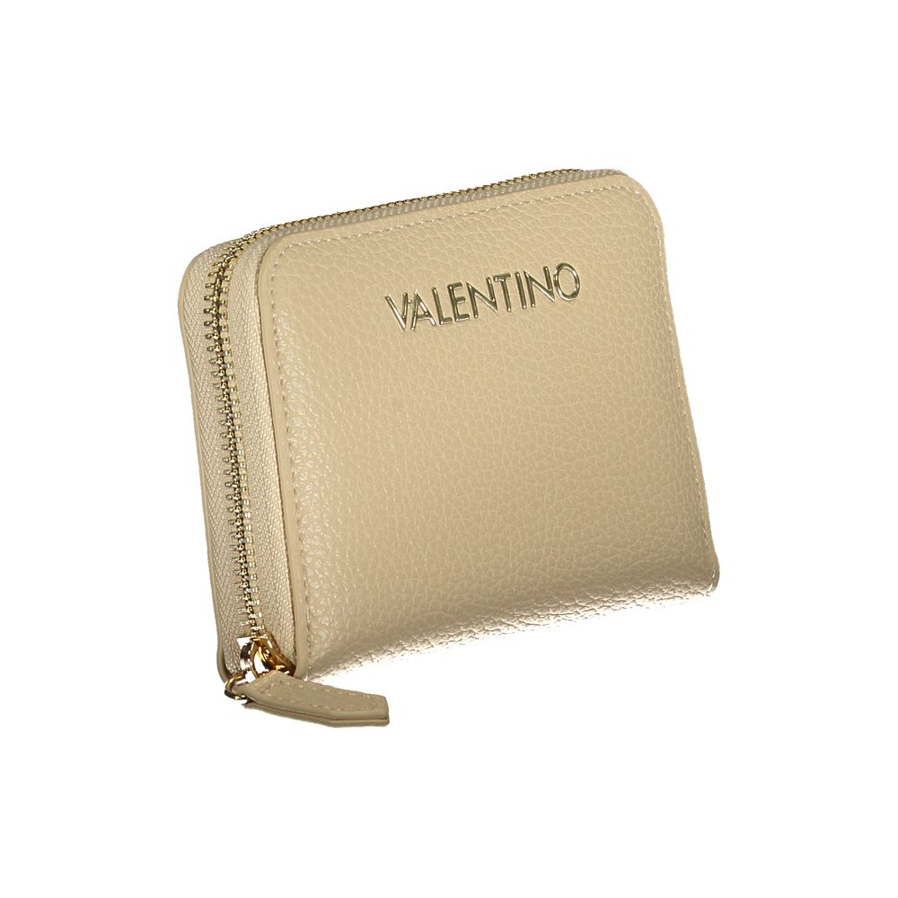 Mario Valentino Beige Polyethylene Wallet - Beyzy Store - Mario Valentino