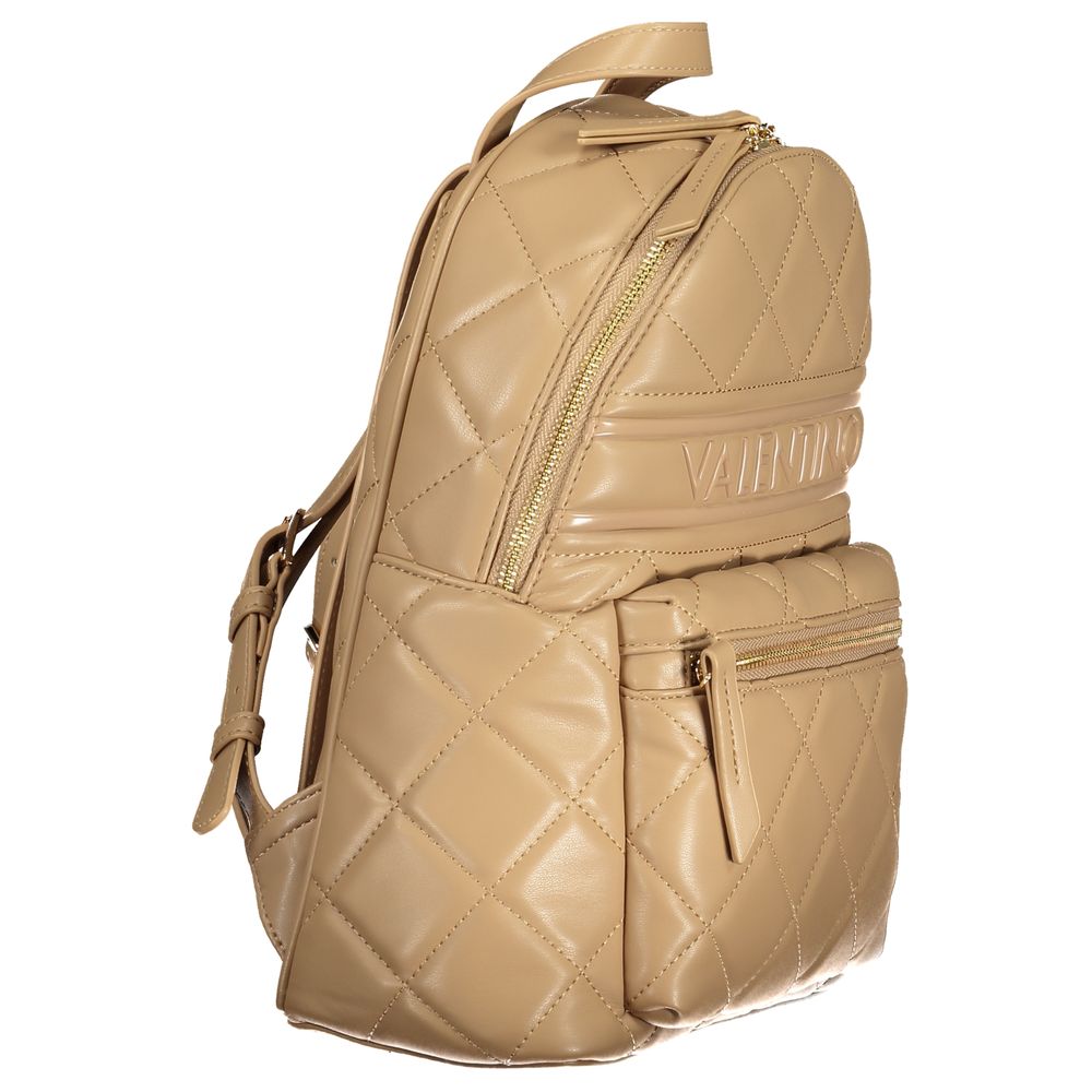Mario Valentino Beige Polyethylene Women Backpack - Beyzy Store - Mario Valentino