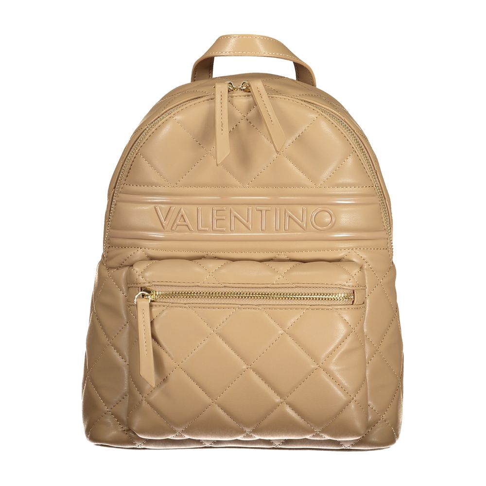 Mario Valentino Beige Polyethylene Women Backpack - Beyzy Store - Mario Valentino