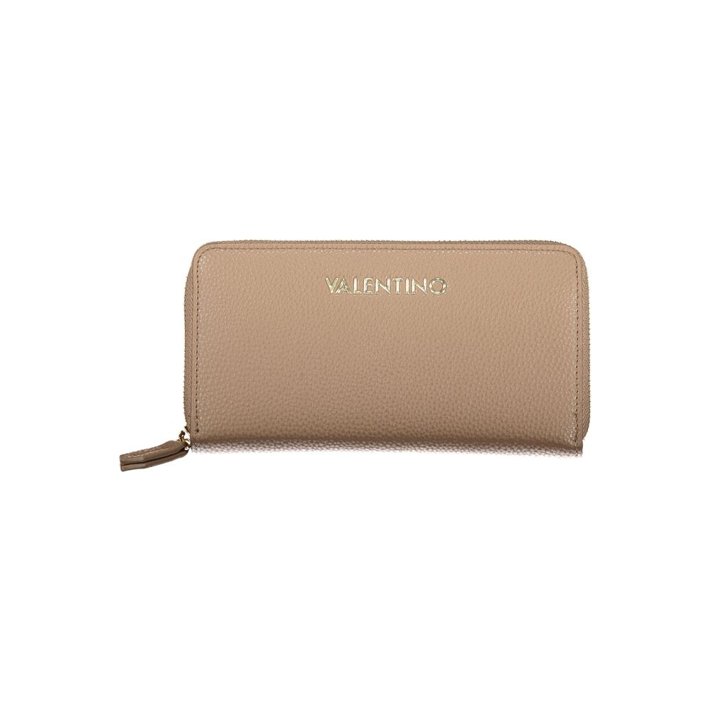Mario Valentino Beige Polyethylene Women Wallet - Beyzy Store - Mario Valentino