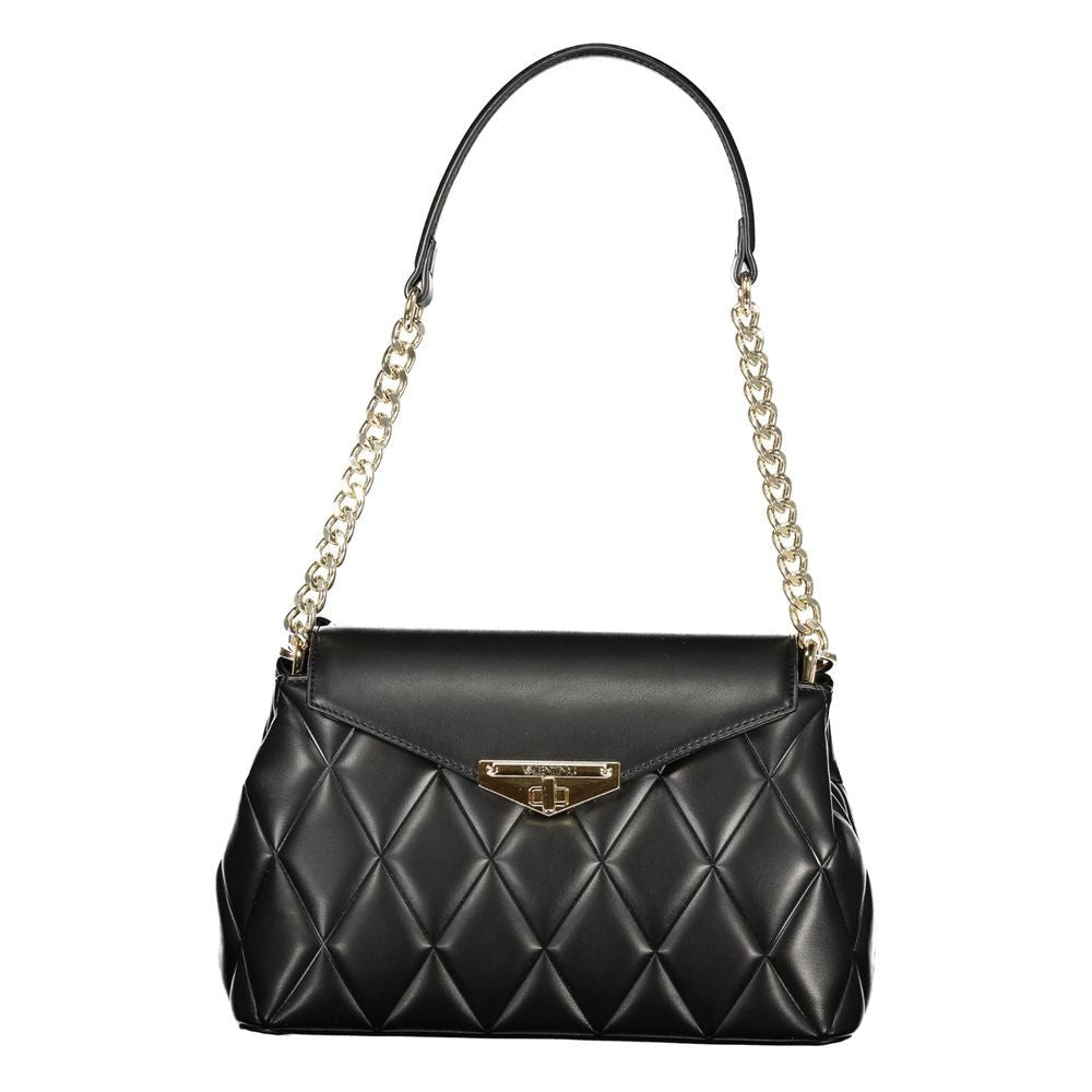 Mario Valentino Black Polyethylene Handbag - Beyzy Store - Mario Valentino
