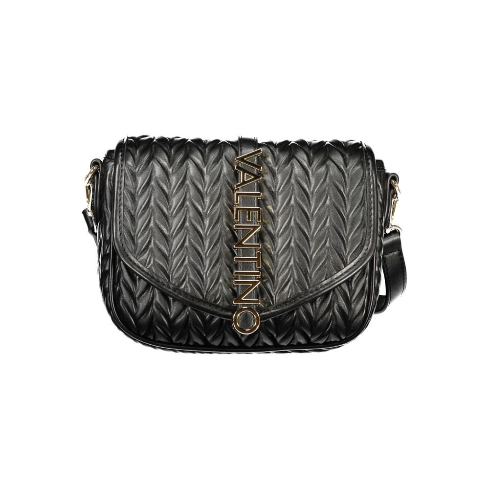 Mario Valentino Black Polyethylene Handbag - Beyzy Store - Mario Valentino