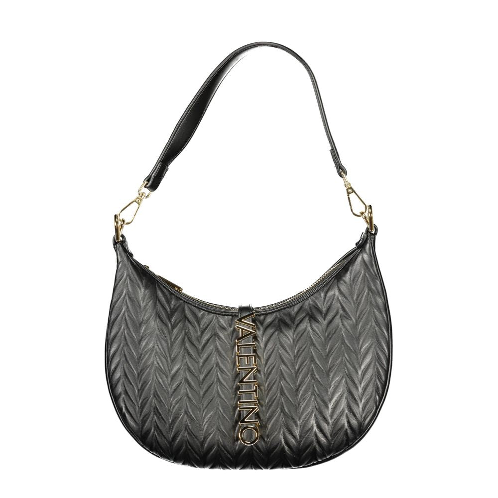 Mario Valentino Black Polyethylene Handbag - Beyzy Store - Mario Valentino
