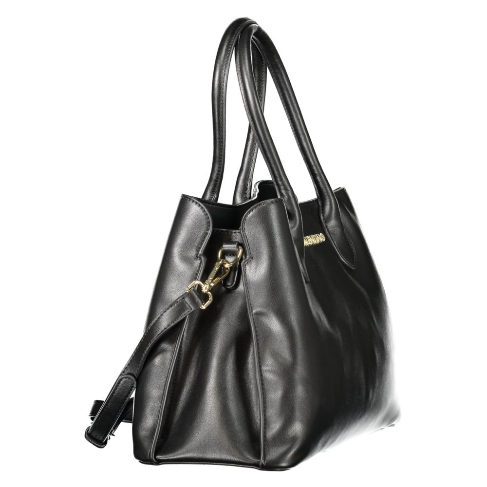 Mario Valentino Black Polyethylene Handbag - Beyzy Store - Mario Valentino