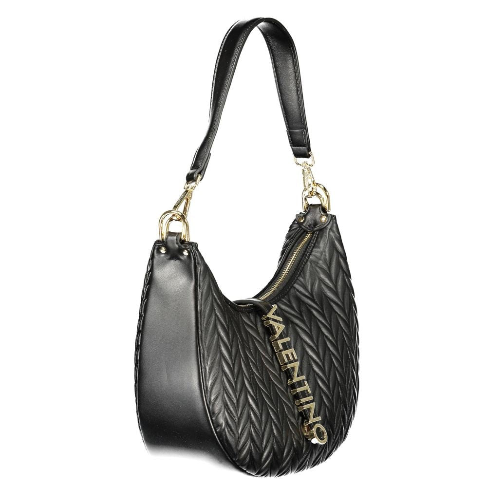Mario Valentino Black Polyethylene Handbag - Beyzy Store - Mario Valentino