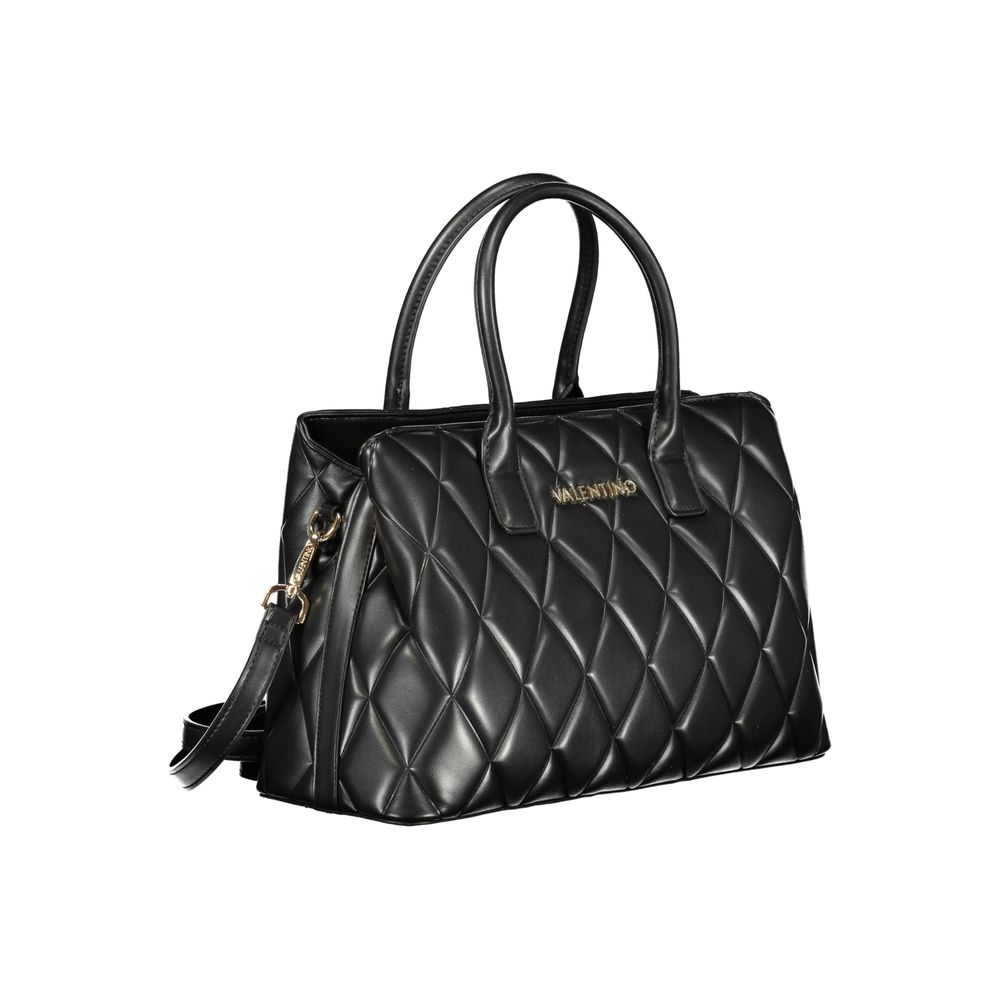 Mario Valentino Black Polyethylene Handbag - Beyzy Store - Mario Valentino