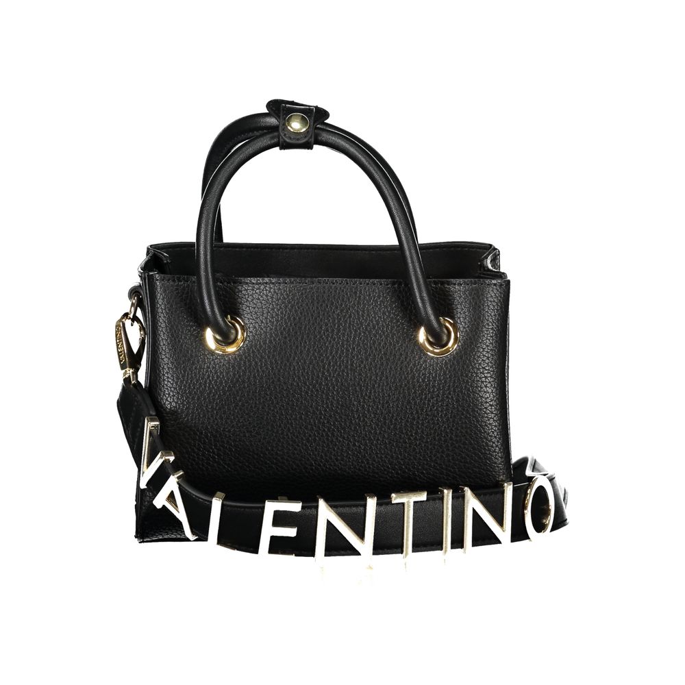 Mario Valentino Black Polyethylene Handbag - Beyzy Store - Mario Valentino