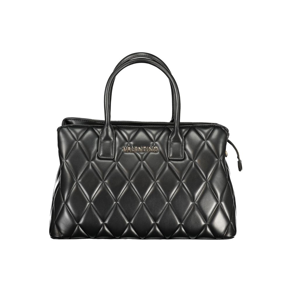 Mario Valentino Black Polyethylene Handbag - Beyzy Store - Mario Valentino