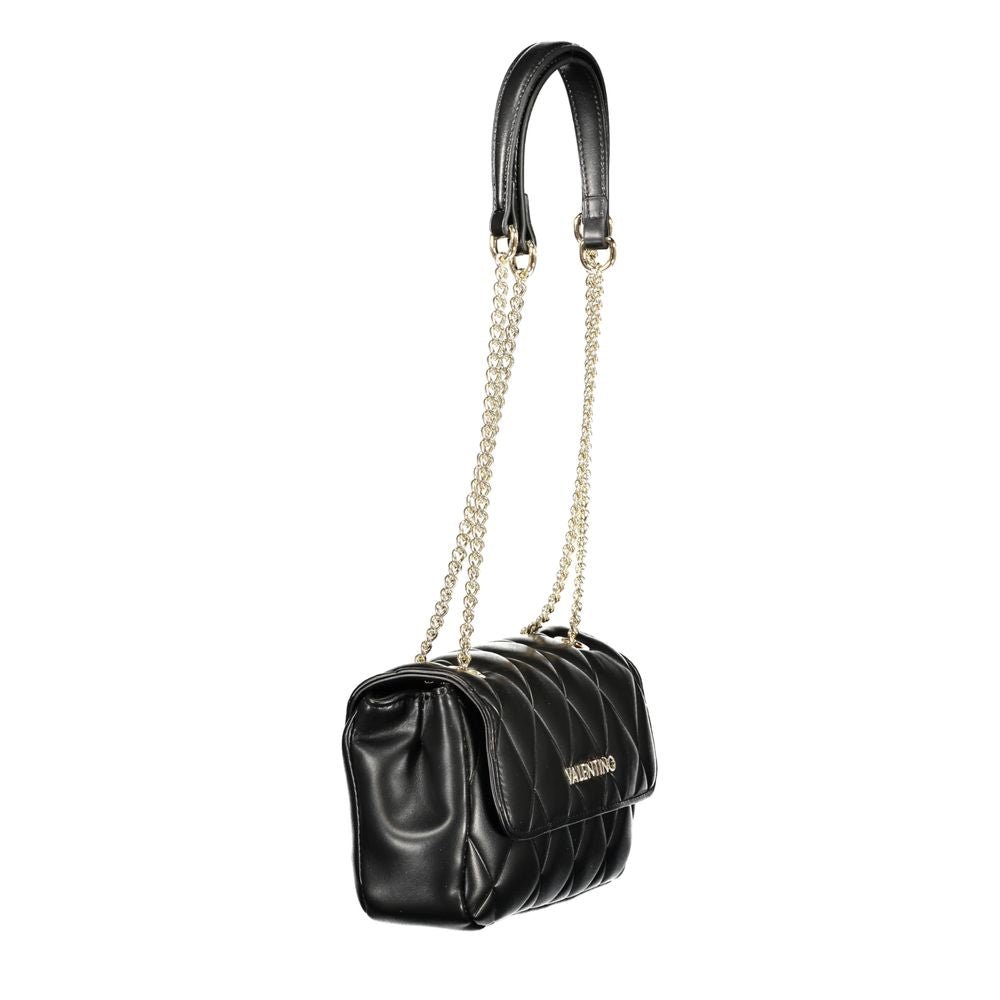 Mario Valentino Black Polyethylene Handbag - Beyzy Store - Mario Valentino