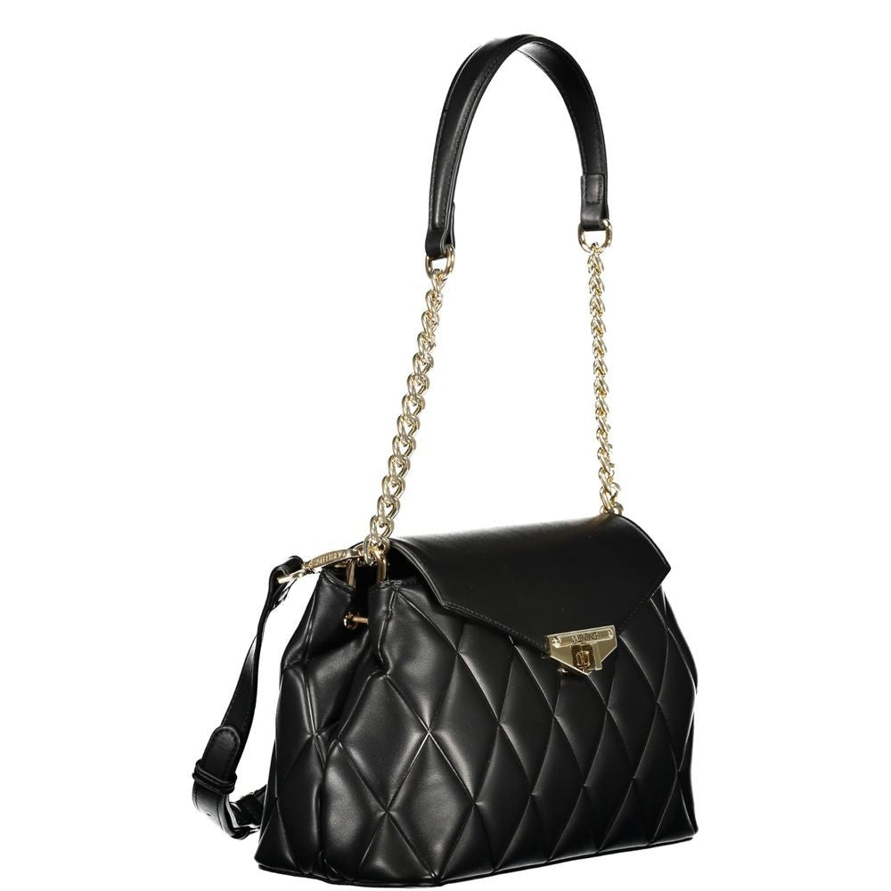 Mario Valentino Black Polyethylene Handbag - Beyzy Store - Mario Valentino