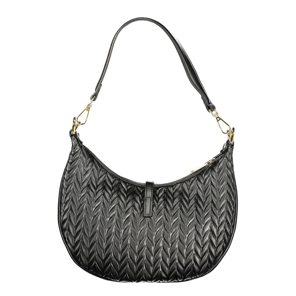 Mario Valentino Black Polyethylene Handbag - Beyzy Store - Mario Valentino