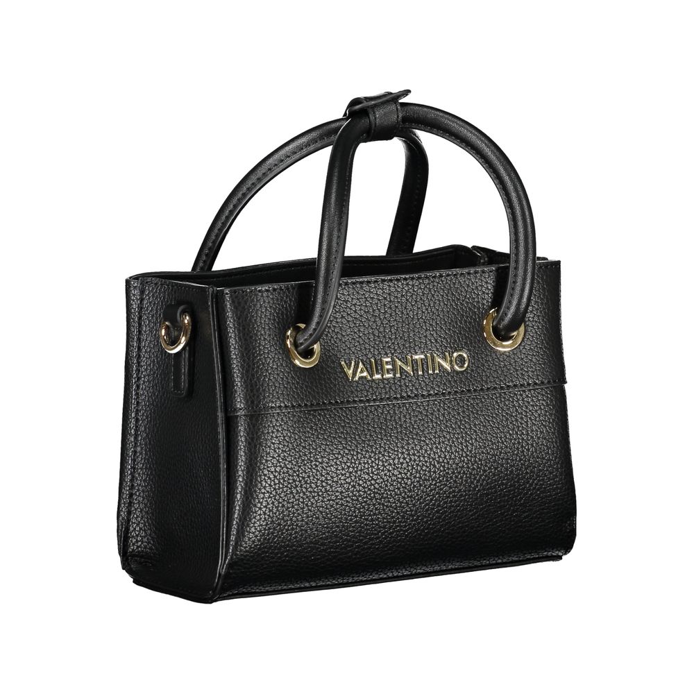 Mario Valentino Black Polyethylene Handbag - Beyzy Store - Mario Valentino