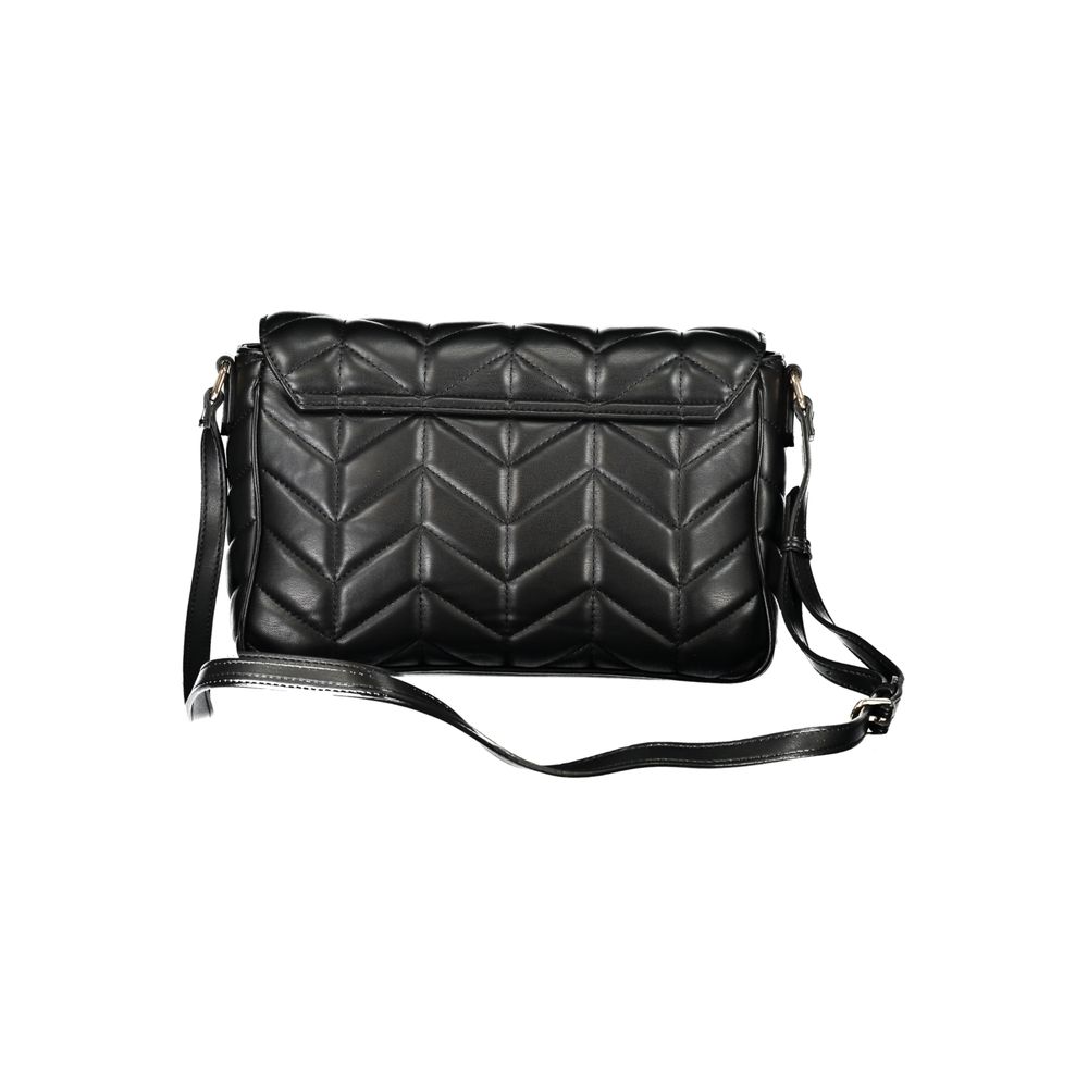 Mario Valentino Black Polyethylene Handbag - Beyzy Store - Mario Valentino