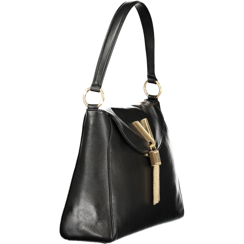 Mario Valentino Black Polyethylene Handbag - Beyzy Store - Mario Valentino