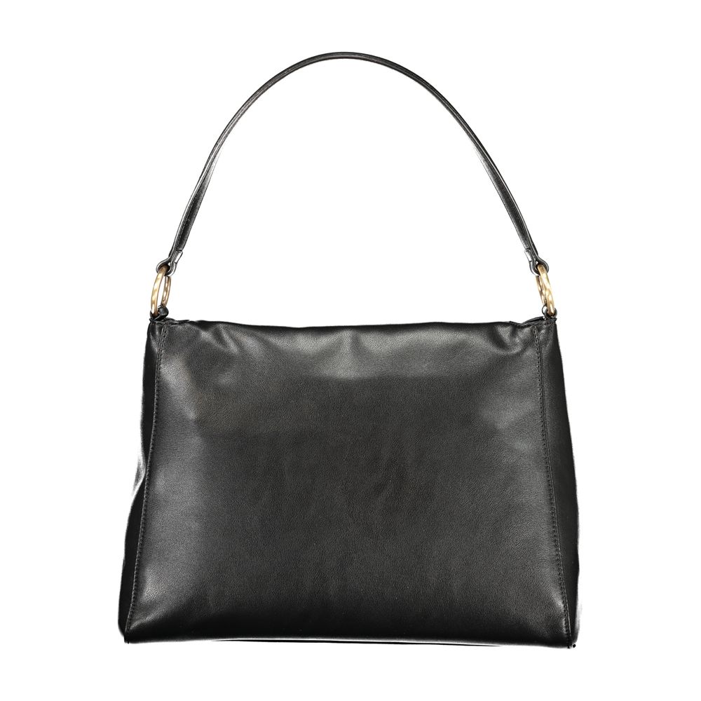 Mario Valentino Black Polyethylene Handbag - Beyzy Store - Mario Valentino