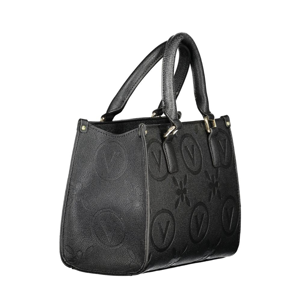 Mario Valentino Black Polyethylene Handbag - Beyzy Store - Mario Valentino