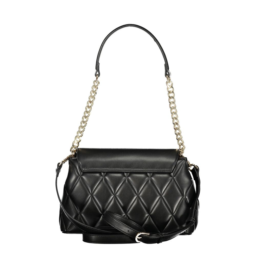 Mario Valentino Black Polyethylene Handbag - Beyzy Store - Mario Valentino