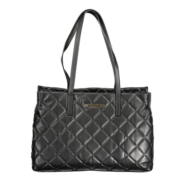 Mario Valentino Black Polyethylene Handbag - Beyzy Store - Mario Valentino