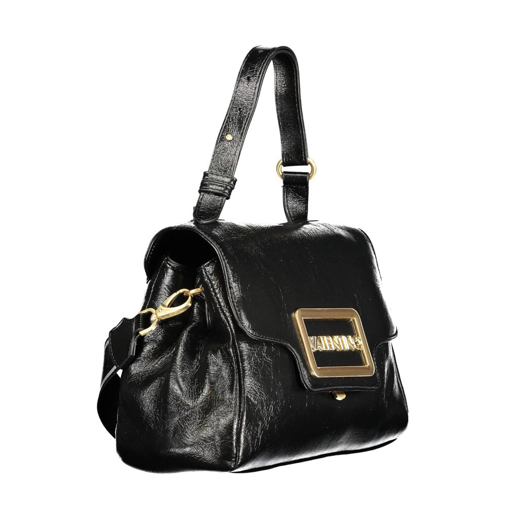Mario Valentino Black Polyethylene Women Handbag - Beyzy Store - Mario Valentino