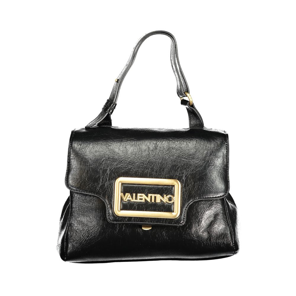 Mario Valentino Black Polyethylene Women Handbag - Beyzy Store - Mario Valentino