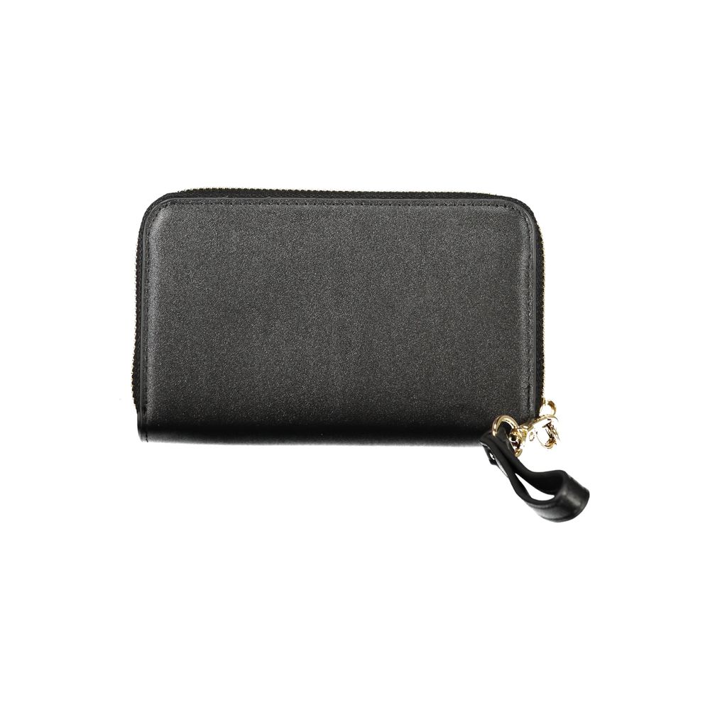 Mario Valentino Black Polyethylene Women Wallet - Beyzy Store - Mario Valentino