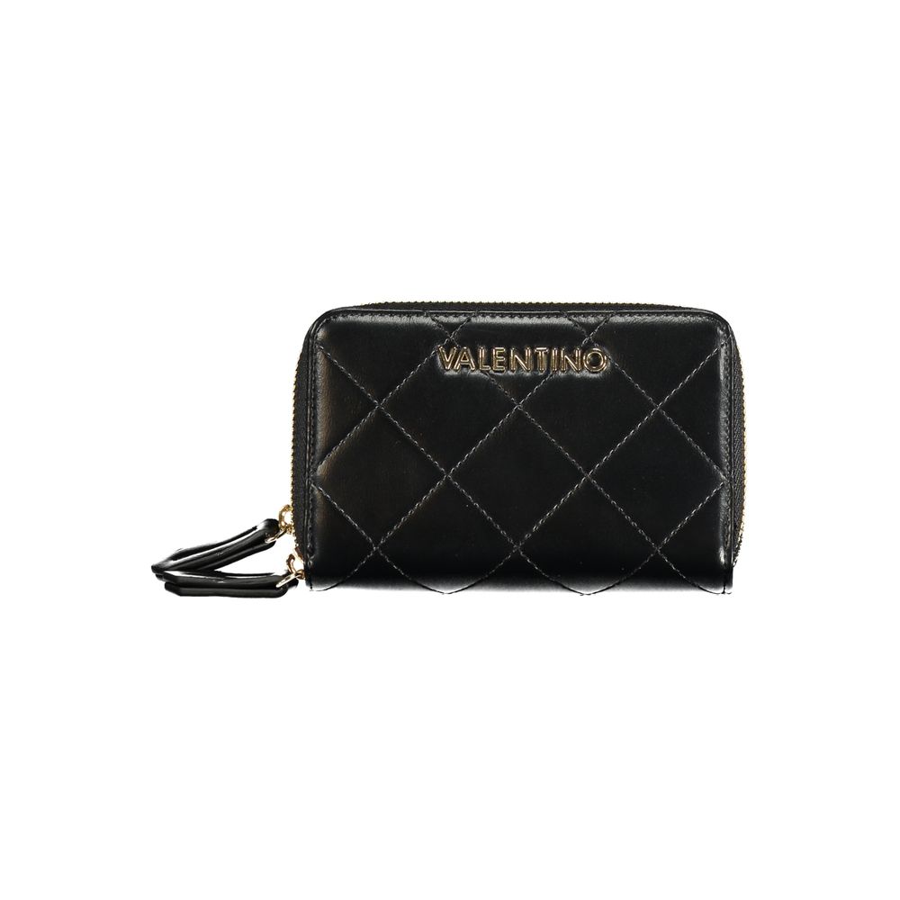 Mario Valentino Black Polyethylene Women Wallet - Beyzy Store - Mario Valentino