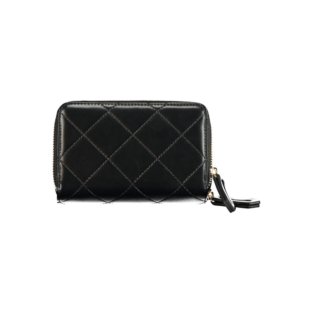 Mario Valentino Black Polyethylene Women Wallet - Beyzy Store - Mario Valentino