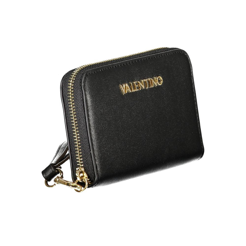 Mario Valentino Black Polyethylene Women Wallet - Beyzy Store - Mario Valentino