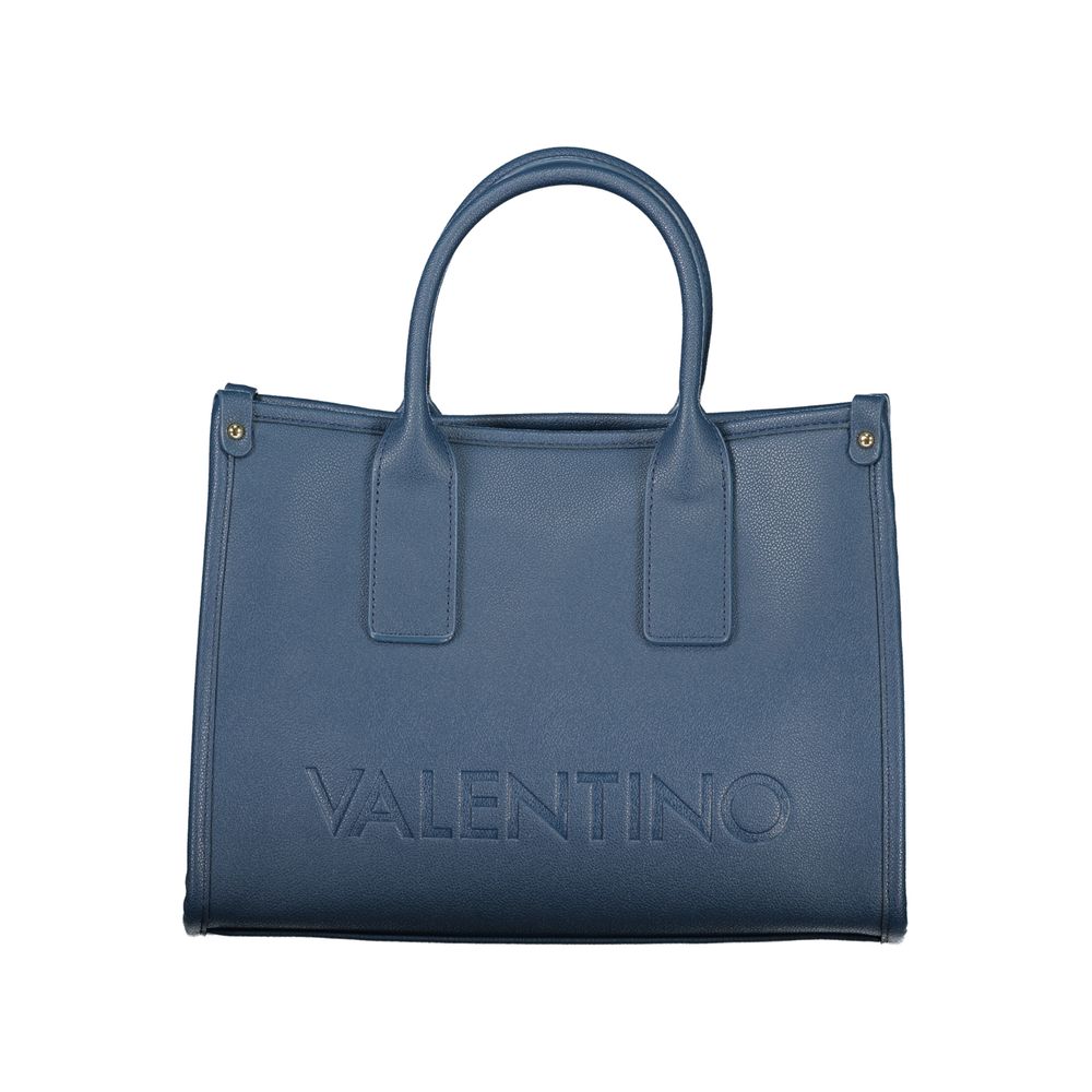 Mario Valentino Blue Polyethylene Handbag - Beyzy Store - Mario Valentino