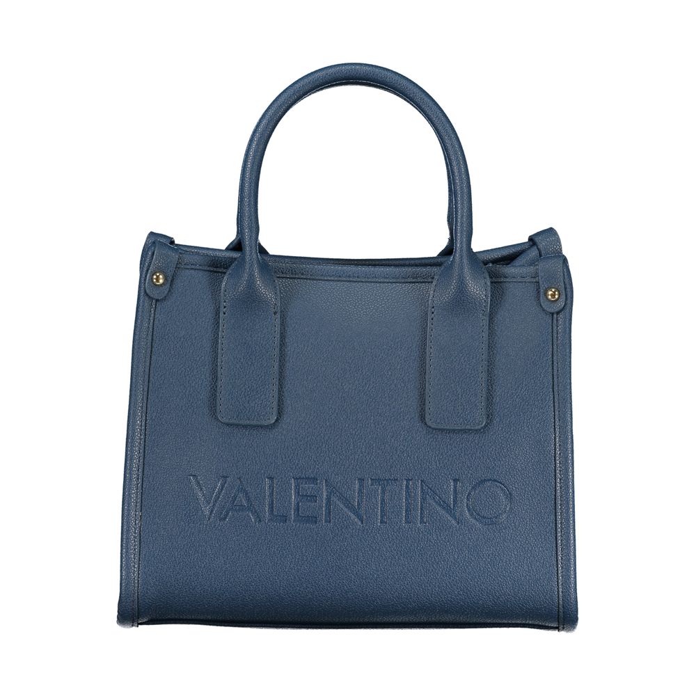 Mario Valentino Blue Polyethylene Handbag - Beyzy Store - Mario Valentino