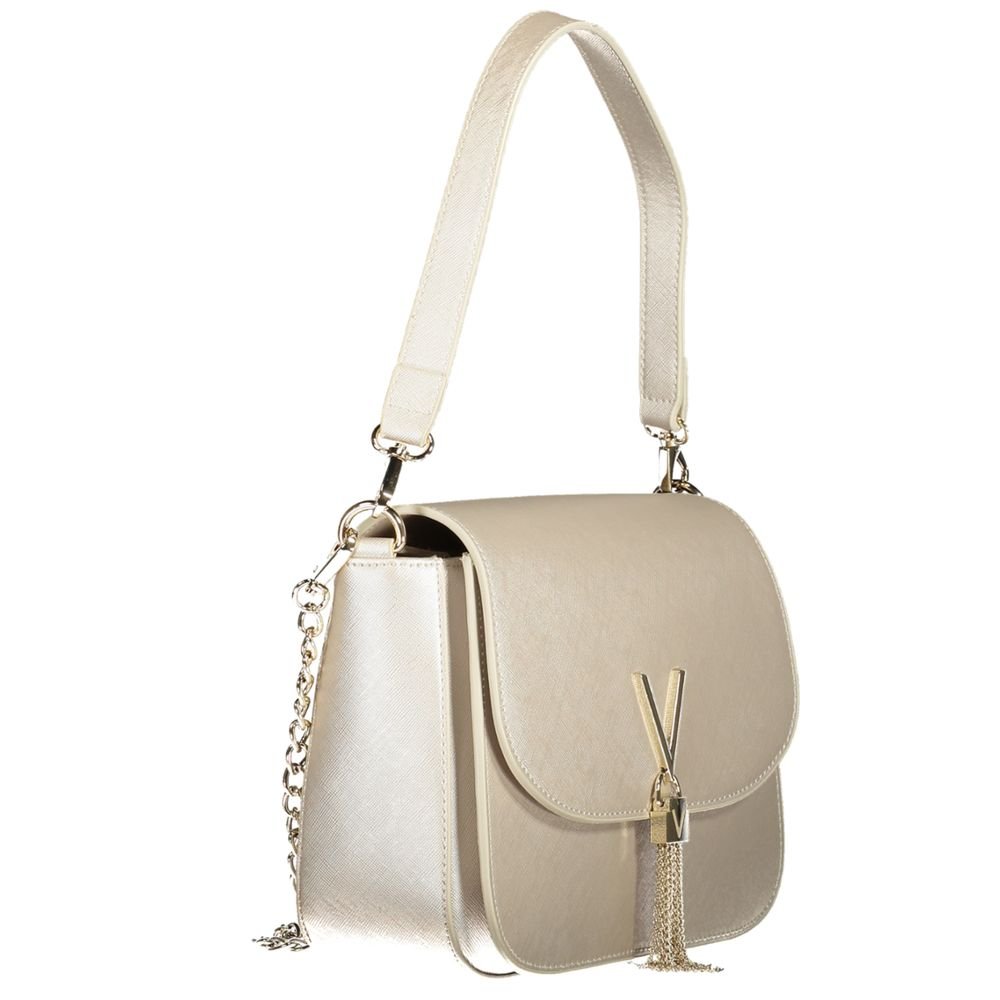 Mario Valentino Gray Polyethylene Handbag - Beyzy Store - Mario Valentino