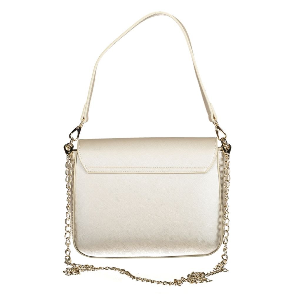 Mario Valentino Gray Polyethylene Handbag - Beyzy Store - Mario Valentino