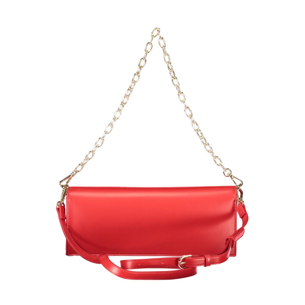 Mario Valentino Red Polyethylene Handbag - Beyzy Store - Mario Valentino