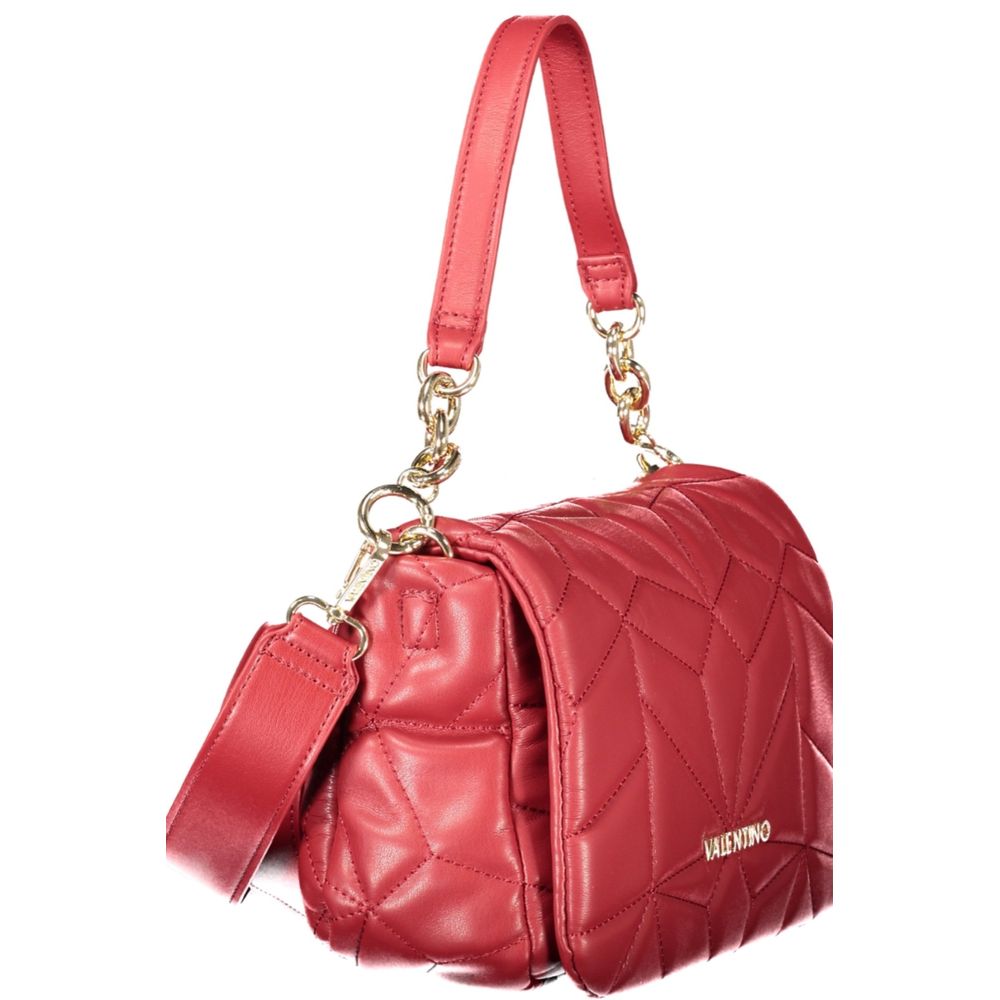Mario Valentino Red Polyethylene Handbag - Beyzy Store - Mario Valentino