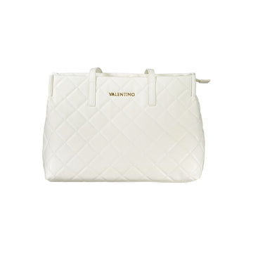 Mario Valentino White Polyethylene Handbag - Beyzy Store - Mario Valentino